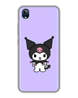 Чохол для Vivo Y91C з картинкою «Kuromi — ніжний фіолетовий»