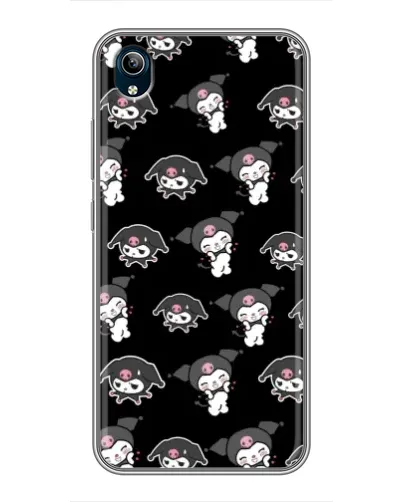 Чохол для Vivo Y91C з картинкою «Чорний паттерн Kuromi» Чохол для Vivo Y91C з картинкою «Чорний паттерн Kuromi»