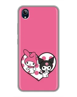 Чохол для Vivo Y91C з картинкою «Kuromi та My Melody»
