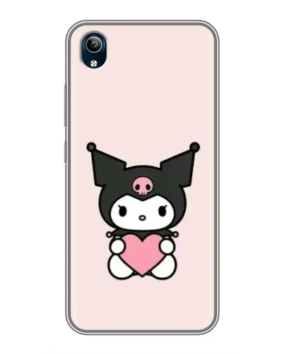 Чохол для Vivo Y91C з картинкою «Kuromi та серце» Чохол для Vivo Y91C з картинкою «Kuromi та серце»