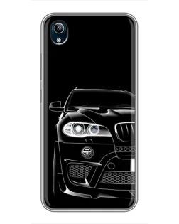 Чохол для Vivo Y91C з картинкою «Темний силует BMW»