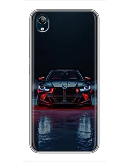 Чохол для Vivo Y91C з картинкою «BMW на мокрій дорозі»