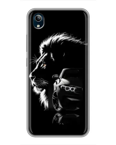 Чохол для Vivo Y91C з картинкою «BMW та лев» Чохол для Vivo Y91C з картинкою «BMW та лев»