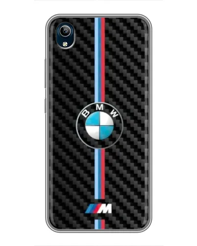 Чохол для Vivo Y91C з картинкою «Емблема BMW та карбон» Чохол для Vivo Y91C з картинкою «Емблема BMW та карбон»