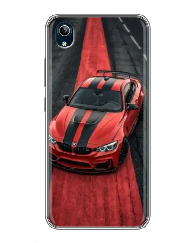 Чохол для Vivo Y91C з картинкою «BMW на червоній доріжці» Чохол для Vivo Y91C з картинкою «BMW на червоній доріжці»