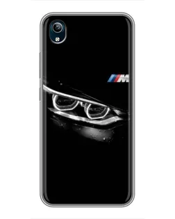 Чехол для Vivo Y91C с картинкой «BMW — взгляд тигра»