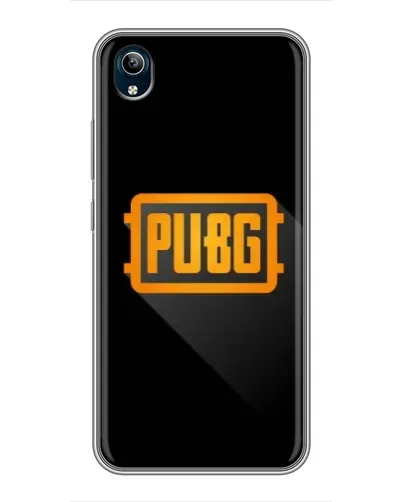 Чохол для Vivo Y91C з картинкою «PUBG — рамка лого»