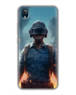Чохол для Vivo Y91C з картинкою «PUBG — реалістичний герой»