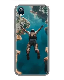 Чохол для Vivo Y91C з картинкою «PUBG — вільне падіння»