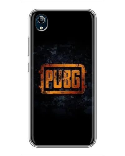 Чохол для Vivo Y91C з картинкою «PUBG — золотий логотип»
