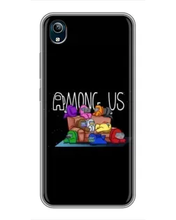 Чохол для Vivo Y91C з картинкою «Логотип Among Us»