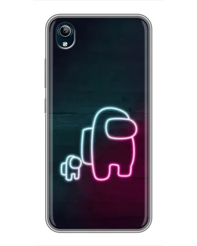 Чохол для Vivo Y91C з картинкою «Among Us неон-арт» Чохол для Vivo Y91C з картинкою «Among Us неон-арт»