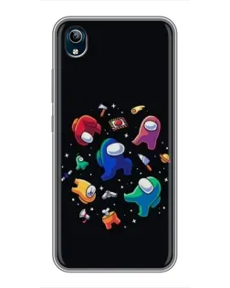 Чохол для Vivo Y91C з картинкою «Among Us космос»