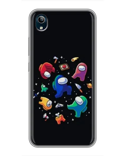 Чохол для Vivo Y91C з картинкою «Among Us космос» Чохол для Vivo Y91C з картинкою «Among Us космос»