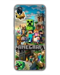 Чохол для Vivo Y91C з картинкою «Замок Minecraft» Чохол для Vivo Y91C з картинкою «Замок Minecraft»