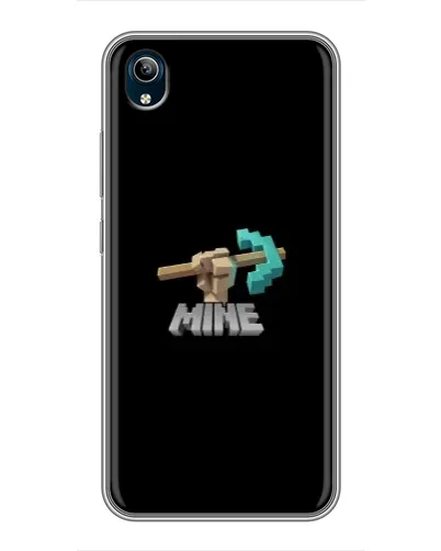 Чехол для Vivo Y91C с картинкой «Алмазная кирка»