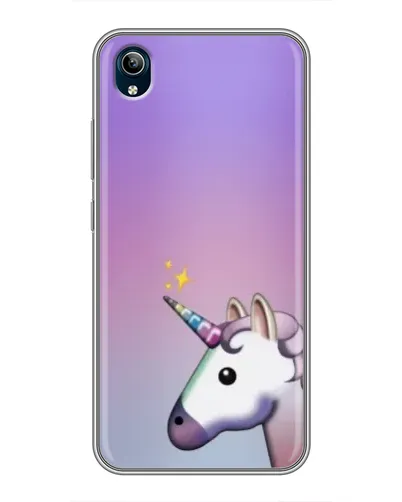 Чехол для Vivo Y91C с картинкой «Единорог градиент» Чехол для Vivo Y91C с картинкой «Единорог градиент»