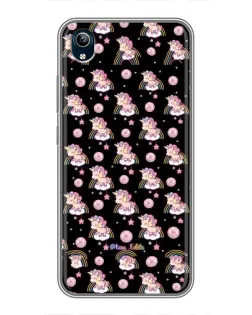 Чехол для Vivo Y91C с картинкой «Magic Unicorn паттерн»