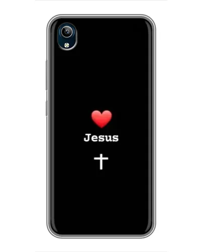 Чохол для Vivo Y91C з картинкою «Серце - Jesus» Чохол для Vivo Y91C з картинкою «Серце - Jesus»