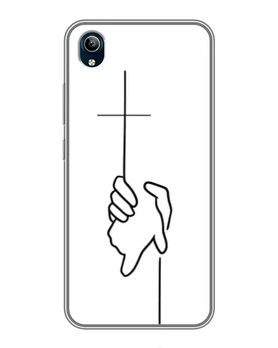 Чохол для Vivo Y91C з картинкою «Рука тримає» Чохол для Vivo Y91C з картинкою «Рука тримає»