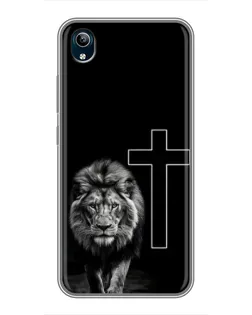 Чехол для Vivo Y91C с картинкой «Лев и Крест» Чехол для Vivo Y91C с картинкой «Лев и Крест»