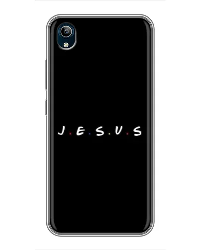 Чохол для Vivo Y91C з картинкою «Крапки віри J.E.S.U.S.» Чохол для Vivo Y91C з картинкою «Крапки віри J.E.S.U.S.»
