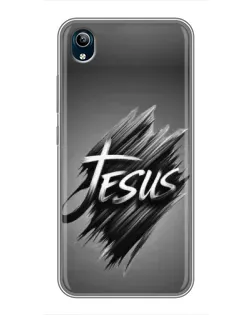 Чохол для Vivo Y91C з картинкою «Напис Jesus Graffiti»