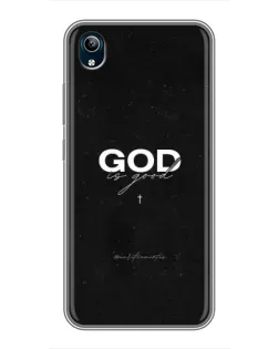 Чохол для Vivo Y91C з картинкою «GOD — Бог над усім»