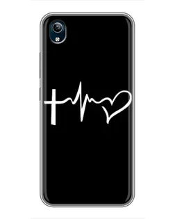 Чехол для Vivo Y91C с картинкой «Пульс веры»