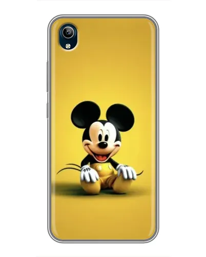 Чохол для Vivo Y91C з картинкою «Міккі на жовтому»