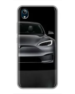 Чохол для Vivo Y91C з картинкою «Tesla Model S Look»