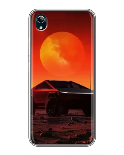 Чохол для Vivo Y91C з картинкою «Cybertruck на Марсі»