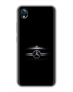 Чохол для Vivo Y91C з картинкою «Mercedes — абстрактні лінії»