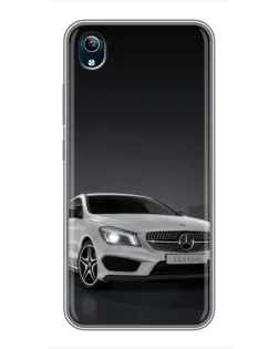Чохол для Vivo Y91C з картинкою «Mercedes AMG GT Silver»