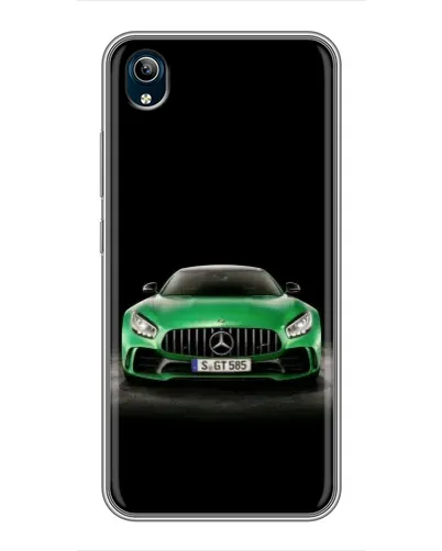 Чохол для Vivo Y91C з картинкою «Mercedes — неоновий лого» Чохол для Vivo Y91C з картинкою «Mercedes — неоновий лого»