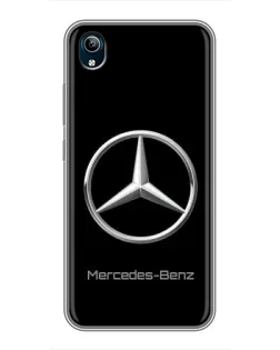Чохол для Vivo Y91C з картинкою «Mercedes Silver Logo»