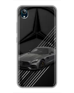 Чохол для Vivo Y91C з картинкою «Mercedes AMG — графіка»