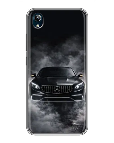 Чохол для Vivo Y91C з картинкою «Mercedes у диму» Чохол для Vivo Y91C з картинкою «Mercedes у диму»