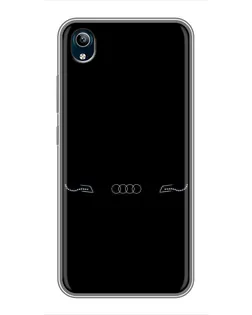 Чохол для Vivo Y91C з картинкою «Audi — світловий підпис»