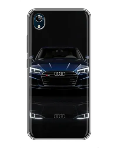 Чехол для Vivo Y91C с картинкой «Audi — ночное отражение» Чехол для Vivo Y91C с картинкой «Audi — ночное отражение»