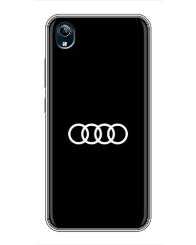 Чехол для Vivo Y91C с картинкой «Audi White Logo» Чехол для Vivo Y91C с картинкой «Audi White Logo»