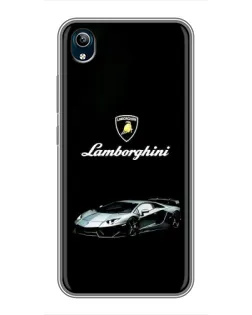 Чехол для Vivo Y91C с картинкой «Логотип Lamborghini классика»