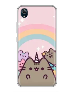 Чехол для Vivo Y91C с картинкой «Единорог Pusheen» Чехол для Vivo Y91C с картинкой «Единорог Pusheen»