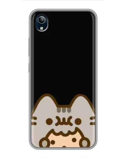 Чехол для Vivo Y91C с картинкой «Пушин на черном» Чехол для Vivo Y91C с картинкой «Пушин на черном»