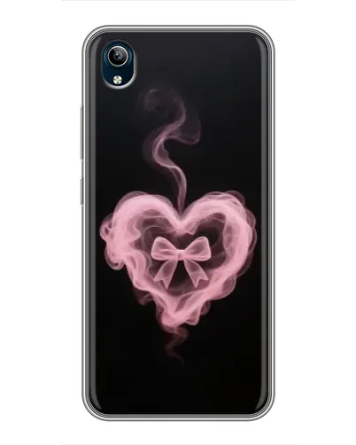 Чехол для Vivo Y91C с картинкой «Дымчатое сердце»
