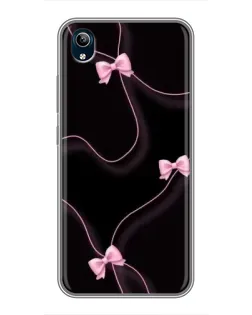 Чехол для Vivo Y91C с картинкой «Розовые ленты»