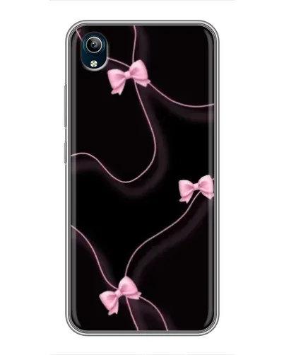 Чехол для Vivo Y91C с картинкой «Розовые ленты»