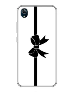 Чехол для Vivo Y91C с картинкой «Вертикальный бант»