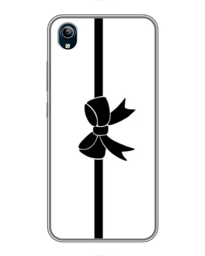 Чехол для Vivo Y91C с картинкой «Вертикальный бант»