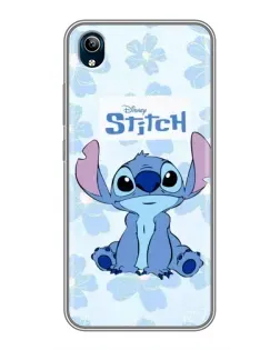 Чехол для Vivo Y91C с картинкой «Stitch среди цветов» Чехол для Vivo Y91C с картинкой «Stitch среди цветов»